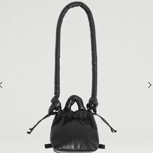 Micro Ona Vegan Leather Black Bag